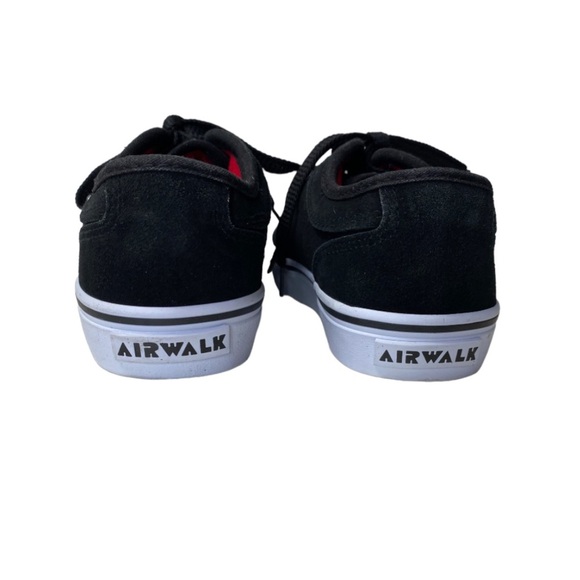 Airwalk Kids Black Skate Shoes Size 3 - Picture 11 of 16